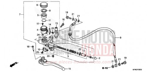 MAITRE-CYLINDRE CB1000RAE de 2014